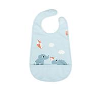 Done by deer Playground bib with velcro Blue