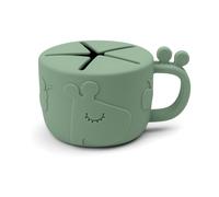 Done by deer Raffi peekaboo snack cup 16 cl Green
