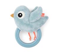 Done By Deer Sensory Rattle W/teether Birdee One Size