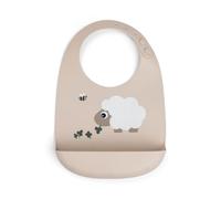 Done by Deer Silicone Bib Parent, beige, One Size
