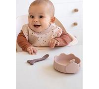 Done by Deer Silicone Bowl and Spoon Set Wally, One Colour One Colour