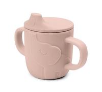 Done by Deer Sippy Cup - Elphee Powder, Easy-Grip Handles, Spill-Proof, 120ml, Perfect for Independent Drinking