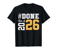 Done Class of 2026 Graduate Retro Senior 2026 Graduation T-Shirt
