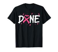 Done Last Day of Radiation Chemo Breast Cancer Awareness T-Shirt
