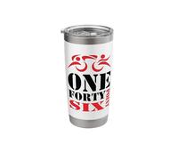 Done ONE Forty Point SIX - Full Distance Triathlon Stainless Steel Insulated Tumbler