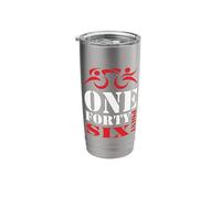 Done ONE Forty Point SIX - Full Distance Triathlon Stainless Steel Insulated Tumbler