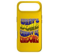 Done Undone Lady Macbeth Sleepwalking Scene Shakespeare Play Case for iPhone Air