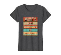 Done Undone Lady Macbeth Sleepwalking Scene Shakespeare Play T-Shirt, Women, Dark Heather Grey, XX-Large