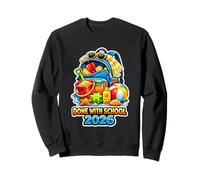 Done With School 2026 Beach Vacation Graduation Summer Break Sweatshirt