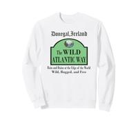 Donegal Ireland Pub Sign Design Wild Atlantic Way Souvenir Sweatshirt