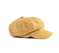 Donegal Newsboy Cap Heritage Traditions Bright Yellow One Size