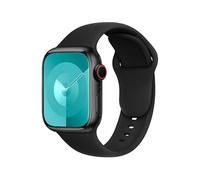 DONEGANI C1 for Apple Watch Strap Ultra 2 Se 10 40mm 44mm 46mm 42mm 45mm 41mm 38mm 49mm Series 10 9 8 7 6 5 4 3 Band Women Men Sport Silicone Black
