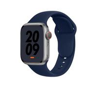 DONEGANI C1A for Apple Watch Strap Ultra 2 Se 10 40mm 44mm 46mm 42mm 45mm 41mm 38mm 49mm Series 10 9 8 7 6 5 4 3 Band Women Men Sport Silicone Mariana Blue