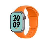 DONEGANI C1A for Apple Watch Strap Ultra 2 Se 10 40mm 44mm 46mm 42mm 45mm 41mm 38mm 49mm Series 10 9 8 7 6 5 4 3 Band Women Men Sport Silicone Orange