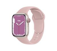 DONEGANI C1B for Apple Watch Strap Ultra 2 Se 10 40mm 44mm 46mm 42mm 45mm 41mm 38mm 49mm Series 10 9 8 7 6 5 4 3 Band Women Men Sport Silicone Millennial Pink
