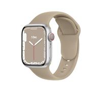 DONEGANI C1B for Apple Watch Strap Ultra 2 Se 10 40mm 44mm 46mm 42mm 45mm 41mm 38mm 49mm Series 10 9 8 7 6 5 4 3 Band Women Men Sport Silicone Travertine