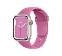 DONEGANI C1B for Apple Watch Strap Ultra 2 Se 10 40mm 44mm 46mm 42mm 45mm 41mm 38mm 49mm Series 10 9 8 7 6 5 4 3 Band Women Men Sport Silicone Pink Ladies