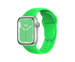 DONEGANI C1B for Apple Watch Strap Ultra 2 Se 10 40mm 44mm 46mm 42mm 45mm 41mm 38mm 49mm Series 10 9 8 7 6 5 4 3 Band Women Men Sport Silicone Fluorescent Green