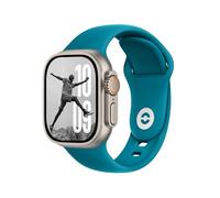 DONEGANI SB for Apple Watch Strap Ultra 2 Se 10 40mm 44mm 46mm 42mm 45mm 41mm 38mm 49mm Series 10 9 8 7 6 5 4 3 Band Women Men Sport Silicone Deep Lake Blue