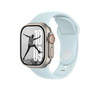 DONEGANI SB for Apple Watch Strap Ultra 2 Se 10 40mm 44mm 46mm 42mm 45mm 41mm 38mm 49mm Series 10 9 8 7 6 5 4 3 Band Women Men Sport Silicone Glacier Blue