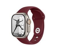 DONEGANI SB for Apple Watch Strap Ultra 2 Se 10 40mm 44mm 46mm 42mm 45mm 41mm 38mm 49mm Series 10 9 8 7 6 5 4 3 Band Women Men Sport Silicone Bordeaux Red