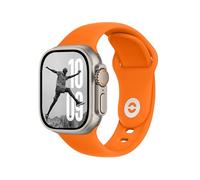DONEGANI SB for Apple Watch Strap Ultra 2 Se 10 40mm 44mm 46mm 42mm 45mm 41mm 38mm 49mm Series 10 9 8 7 6 5 4 3 Band Women Men Sport Silicone Orange
