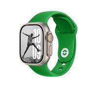 DONEGANI SB for Apple Watch Strap Ultra 2 Se 10 40mm 44mm 46mm 42mm 45mm 41mm 38mm 49mm Series 10 9 8 7 6 5 4 3 Band Women Men Sport Silicone Green Christmas