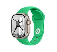 DONEGANI SB for Apple Watch Strap Ultra 2 Se 10 40mm 44mm 46mm 42mm 45mm 41mm 38mm 49mm Series 10 9 8 7 6 5 4 3 Band Women Men Sport Silicone Poison Green