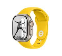 DONEGANI SB for Apple Watch Strap Ultra 2 Se 10 40mm 44mm 46mm 42mm 45mm 41mm 38mm 49mm Series 10 9 8 7 6 5 4 3 Band Women Men Sport Silicone Lemon Yellow