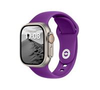 DONEGANI SB Straps for Apple Watch Band Silicone series Ultra 2 49mm, Series 10 46mm, 9 8 7 45mm 41mm, SE 6 5 4 44mm 40mm, 3 2 1 42mm 38mm Men Women iWatch, Queen Purple
