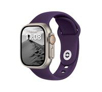 DONEGANI SB Straps for Apple Watch Band Silicone series Ultra 3 2 49mm, Series 11 10 46mm, 9 8 7 45mm 41mm, SE 6 5 4 44mm 40mm, 3 2 1 42mm 38mm Men Women iWatch, Imperial Purple