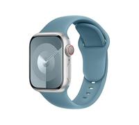 DONEGANI SBC1 Straps for Apple Watch Band Silicone series Ultra 2 49mm, Series 10 46mm, 9 8 7 45mm 41mm, SE 6 5 4 44mm 40mm, 3 2 1 42mm 38mm Men Women iWatch Megalodon Blue