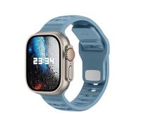DONEGANI UC1 for Apple Watch Strap Ultra 2 Se 10 40mm 44mm 46mm 42mm 45mm 41mm 38mm 49mm Series 10 9 8 7 6 5 4 3 Band Women Men Sport Siliconer Megalodon Blue