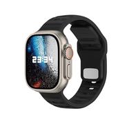 DONEGANI UC1 for Apple Watch Strap Ultra 2 Se 10 40mm 44mm 46mm 42mm 45mm 41mm 38mm 49mm Series 10 9 8 7 6 5 4 3 Band Women Men Sport Siliconer Black