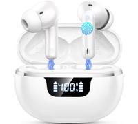 Donerton 2026 Wireless Earbuds, Ear buds with 4 ENC Noise Cancelling Microphone, Bluetooth 5.4 Headphones In Ear HiFi Stereo Deep Bass, Bluetooth Earphones 50H Playtime LED Display, Fast Charge
