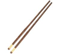 DONFAMDS 1 Pair Wooden Chopsticks Reusable Chopsticks for Adults Lightweight Comfortable Texture Suitable for Homes and Hotel Use