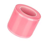 DONFAMDS 1 Roll Pink Disposable Protective Film 1200 Sheets Perforated Barrier Tape for Tattoo Equipment Convenient Tear Point Break Design Plastic Isolation Film