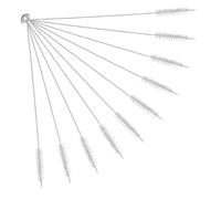 DONFAMDS 10pcs Cleaning Brush Efficient Tube Drain Dredging Tool for Vent and Drain Cleaning Bristles for Stubborn Dirt Removal