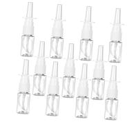 DONFAMDS 10Pcs Portable Nasal Spray Bottles Direct Spray Containers with Design for Travel and Outdoor Use