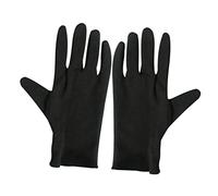 DONFAMDS 12Pairs Cotton Moisturizing Gloves for Jewelry Care Driving and Soft Durable Easy to Clean Etiquette Gloves S