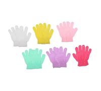 DONFAMDS 12pcs Double-sided Exfoliating Shower Gloves for Body Scrubbing Gentle Massage Bath Mitts for Removing Dirt Oil and Impurities for Relaxing Muscles and Promoting Circulation