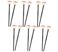 DONFAMDS 12Pcs Fan Shaped Makeup Brush for Women Versatile Facial Mask Skincare Applicators Compact Durable Beauty Tools for Precise Application Hard to Reach Areas