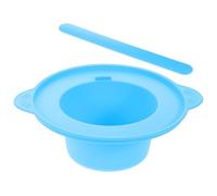 DONFAMDS 1set Silicone Mixing Bowl Set Stirring Rods High-temperature Resistant Mixing Tool for Facial Treatments and Beauty Mud Applications Reusable Kit for Home Salon Use