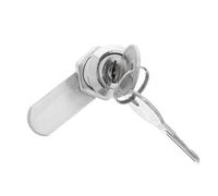 DONFAMDS 2 Sets Zinc Alloy Cam Drawer Lock with Keys Heavy Duty Secure Cabinet Latch for Wardrobe Mailbox Toolbox Rv Storage File Drawer Privacy Protection Fit