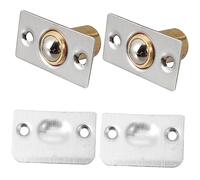 DONFAMDS 2pcs Adjustable Ball Latches Door Ball Catches for Interior Doors Ktv Furniture Security Stopper