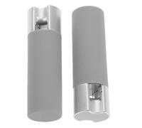 DONFAMDS 2pcs Blind Pull Cord Ends with Weights for Curtain and Roller Blinds, Plastic and Iron Material, Sl rey Design for Window Shutter Protection and Enhanced Privacy
