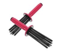 DONFAMDS 2pcs Curling Hair Comb Professional Styling Tool for Hair Anti- Design for Effortless Volume Portable Travel-friendly