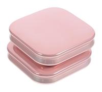 DONFAMDS 2pcs Magnetic Empty Eyeshadow Container Compact Blush Highlighter Box Portable Makeup Organizer for Travel DIY Your Favorite Cosmetics Durable and Sturdy Design