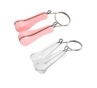 DONFAMDS 2pcs Nose Bridge Clip Lifting Shaper for Women Straightening Beauty Tool White Pink Enhance Your Nose Shape Comfortable Durable and Reshaping