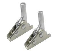 DONFAMDS 2pcs Steel Sofa Angle Adjuster Furniture Folding Hinges Joint Hinge Level for Fishing Chair Beach Chair Folding Stool
